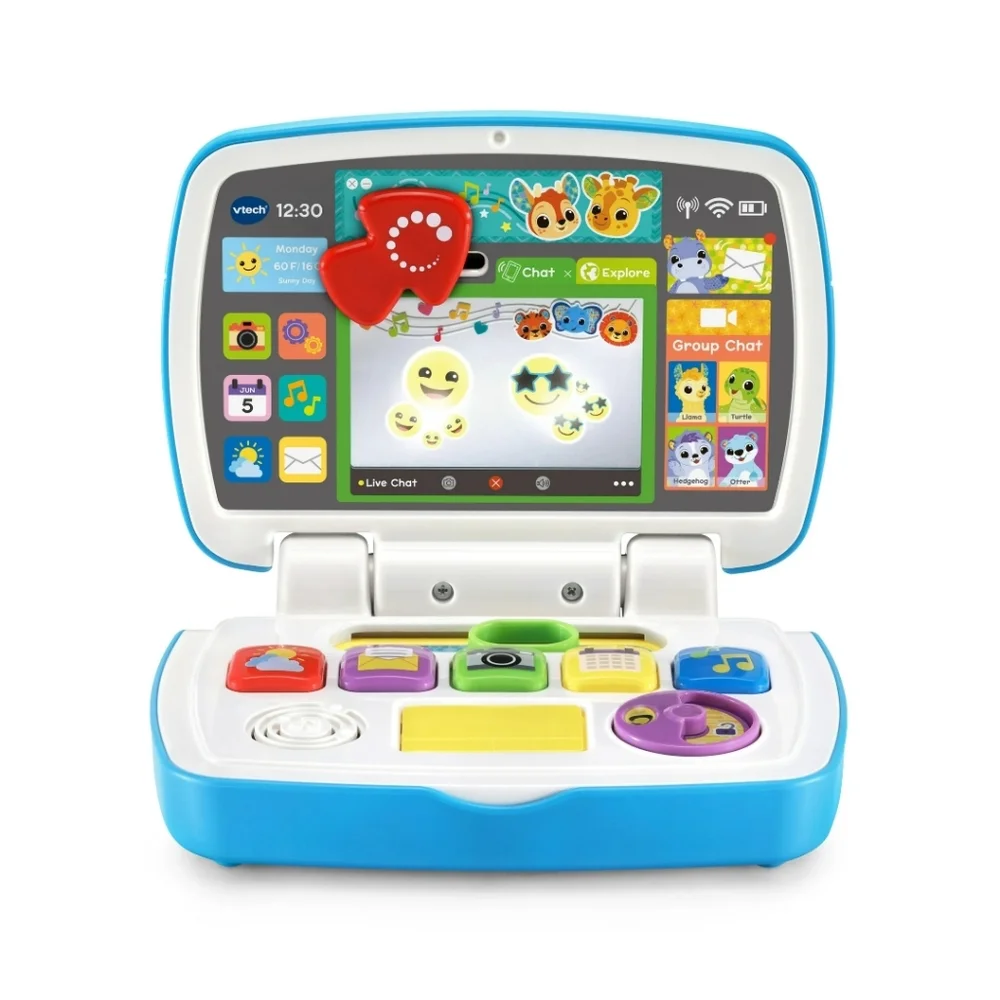VTech Toddler Tech Learn Music Colors Animals Laptop Baby Toddler Ineractive Toy